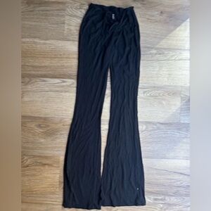 Skims Soft Lounge Ruched Front Flare Pant | XS